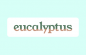 Eucalyptus logo